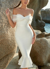 Load image into Gallery viewer, Summer off-Shoulder Elegant Dress
