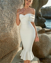 Load image into Gallery viewer, Summer off-Shoulder Elegant Dress
