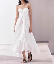 Load image into Gallery viewer, Women Clothing Loose Slimming Laminated Decoration Poplin Dress
