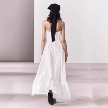 Load image into Gallery viewer, Women Clothing Loose Slimming Laminated Decoration Poplin Dress
