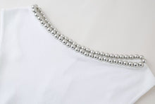 Load image into Gallery viewer, Spring Summer Light Luxury Design Heavy Industry Neckline Beaded Sexy Sleeveless Vest Slim Fit Slimming Top
