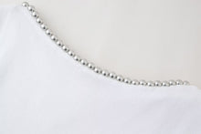 Load image into Gallery viewer, Spring Summer Light Luxury Design Heavy Industry Neckline Beaded Sexy Sleeveless Vest Slim Fit Slimming Top
