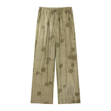 Load image into Gallery viewer, Women Clothing Summer Jacquard Loose Fitting Shirt Jacquard Pants Suit
