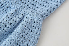 Load image into Gallery viewer, Women Solid Color Loose Casual Spaghetti Straps Knitted Short Top
