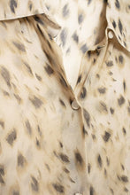 Load image into Gallery viewer, Summer Animal Pattern Printing Collared Single Breasted Long Sleeve Shirt Casual Trousers Suit Women
