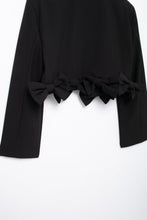 Load image into Gallery viewer, Fall Women Clothing Bowknot Short Casual Blazer
