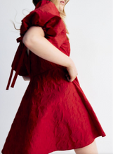 Load image into Gallery viewer, Women Clothing Younger Back Lace up Puff Sleeve Dress
