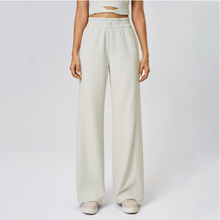Load image into Gallery viewer, Yoga High Waist Straight Waist Casual Trousers
