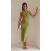 Spring Summer Slim Fit Slit Dress
