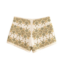 Load image into Gallery viewer, Retro Summer Casual Embroidered Shorts
