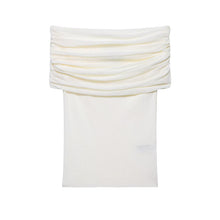 Load image into Gallery viewer, Women Solid Color off Shoulder Knitted Top
