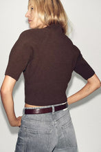 Load image into Gallery viewer, Elegant Women Clothing Short Sleeve Rib Sweater
