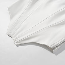 Load image into Gallery viewer, One Button Suit Strapless Suit Women
