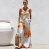 Summer High Waist Wide Leg Jumpsuit