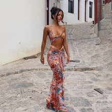 Load image into Gallery viewer, Bikini Sexy Kini Printed Split Women Swimsuit
