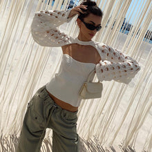 Load image into Gallery viewer, Long Sleeve Street Trend Waistcoat Top Women
