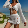 Beach Vacation Tied Top Short Skirt