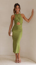 Load image into Gallery viewer, Spring Summer Slim Fit Slit Dress
