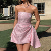 Party Evening Dress Socialite Tube Top Dress