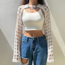 Load image into Gallery viewer, Long Sleeve Street Trend Waistcoat Top Women
