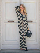 Load image into Gallery viewer, Autumn Double Sided Wear Lace Up Cutout Sexy Slimming Beach Dress
