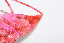 Load image into Gallery viewer, Summer Trends Women Printed Lace up Slim Fit Backless All Match Vest

