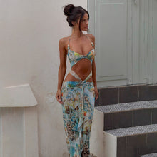 Load image into Gallery viewer, Bikini Sexy Kini Printed Split Women Swimsuit
