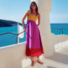 Summer Seaside Vacation Maxi Dress Camisole Dress