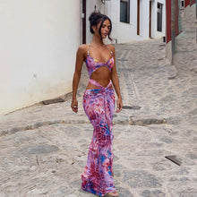 Load image into Gallery viewer, Bikini Sexy Kini Printed Split Women Swimsuit
