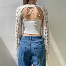 Load image into Gallery viewer, Long Sleeve Street Trend Waistcoat Top Women

