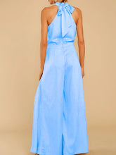 Load image into Gallery viewer, Women&#39;s new off-the-shoulder high-waist jumpsuit wide-leg trousers

