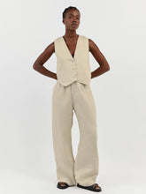 Load image into Gallery viewer, New casual and fashionable sleeveless vest, vest and trousers two-piece set
