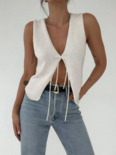 Load image into Gallery viewer, Rope Woolen Knit Vest
