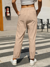 Load image into Gallery viewer, New Casual High Waist Button Straight Leg Pants
