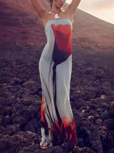 Load image into Gallery viewer, Sexy Halter Printed Positioning Chiffon Vacation Dresses
