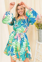 Load image into Gallery viewer, Tropical Print Dress - soleilfashion
